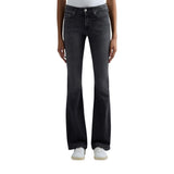 Replay Black Cotton Relaxed Fit Jeans