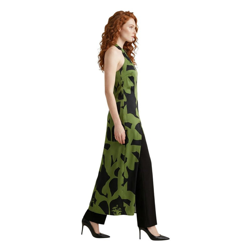 Replay Bicolor Viscose Long Dress - Elegant Summer Style