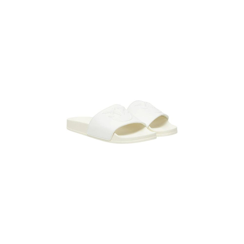 PINKO DILLY 01 SS0093 E027 White PVC Slippers for Women