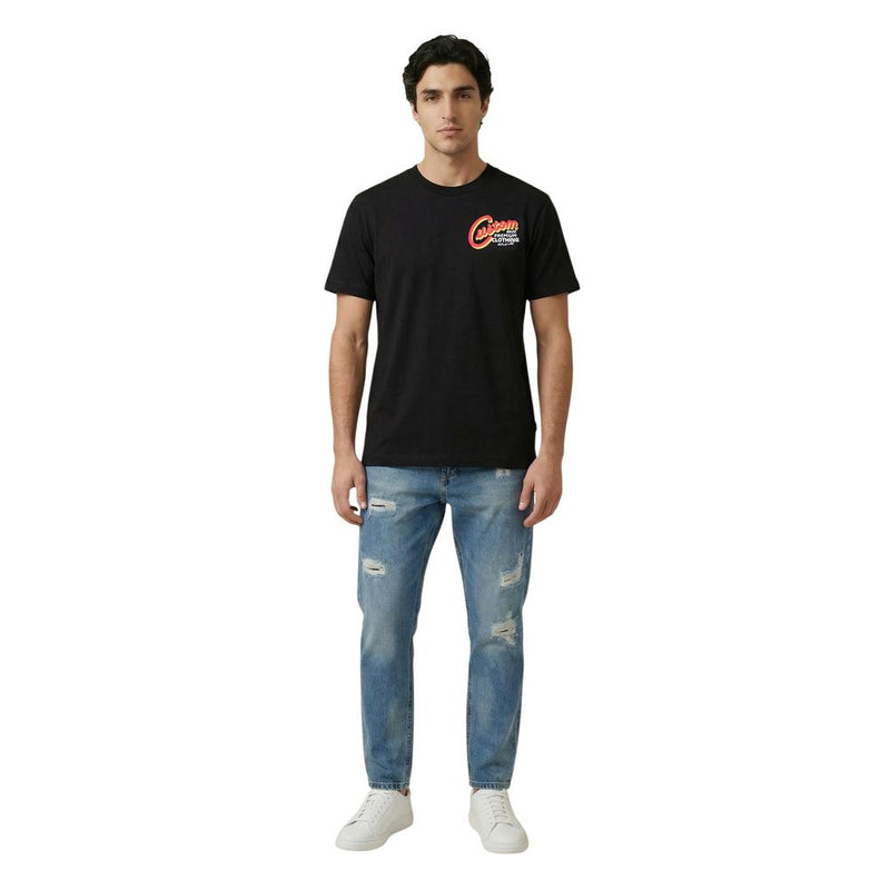 Replay REGULAR M3352 Black Cotton T-Shirt for Men