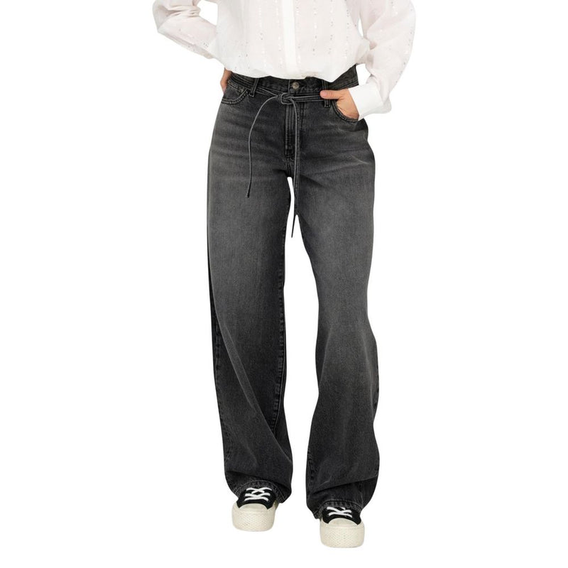 Only Black Recycled Cotton Mom Jeans - Sustainable Style