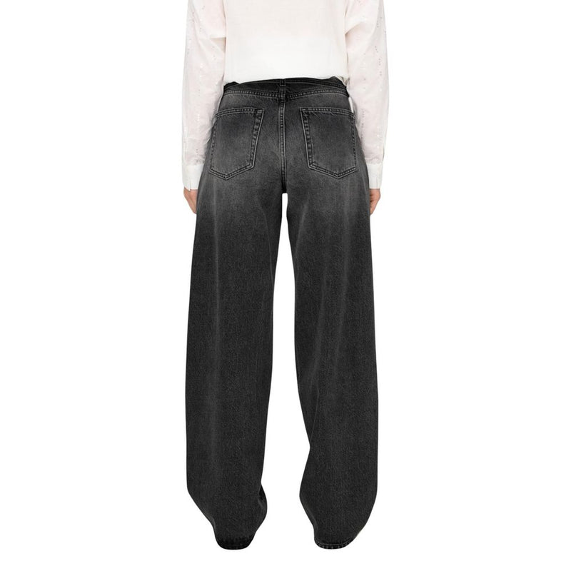 Only Black Recycled Cotton Mom Jeans - Sustainable Style