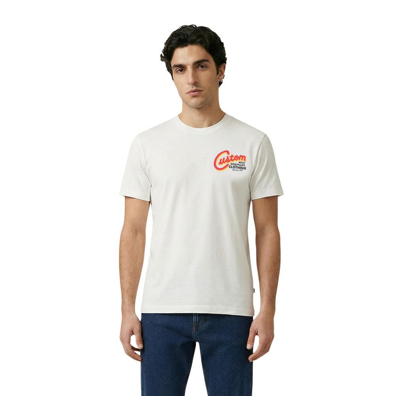 Replay REGULAR M3352 White Cotton T-Shirt for Men