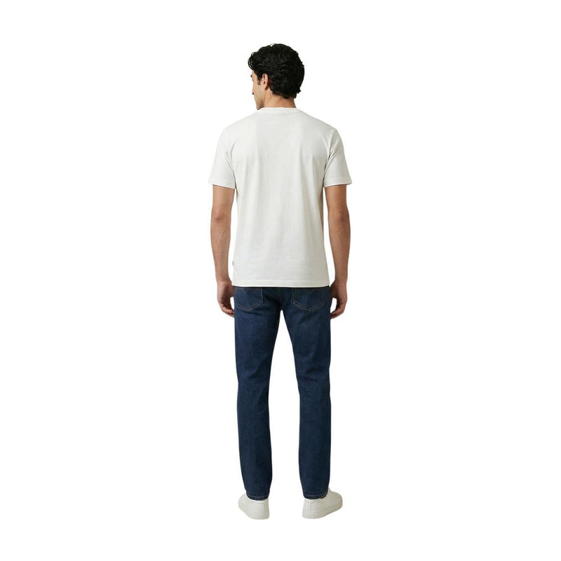 Replay REGULAR M3352 White Cotton T-Shirt for Men
