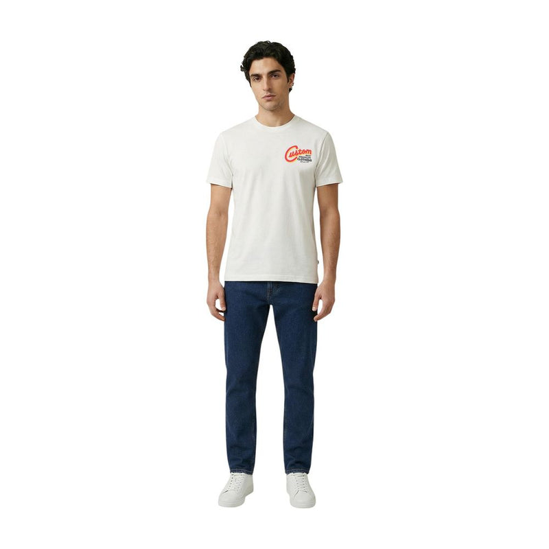 Replay REGULAR M3352 White Cotton T-Shirt for Men