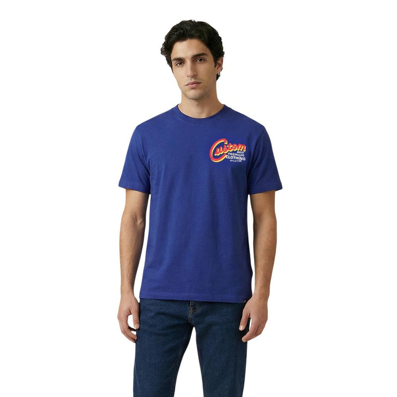 Replay Blue Cotton T-Shirt for Men - M3352 .000.2660