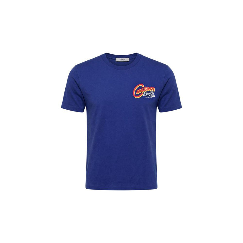 Replay Blue Cotton T-Shirt for Men - M3352 .000.2660
