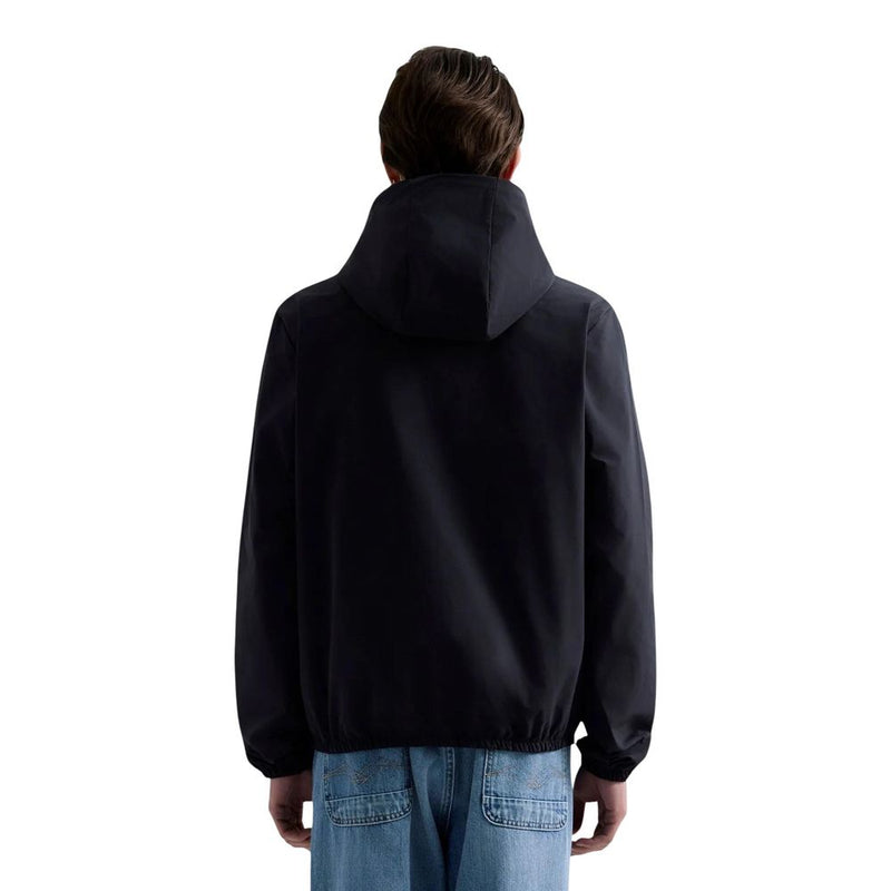 Replay Black Polyester Shell Jacket for Men