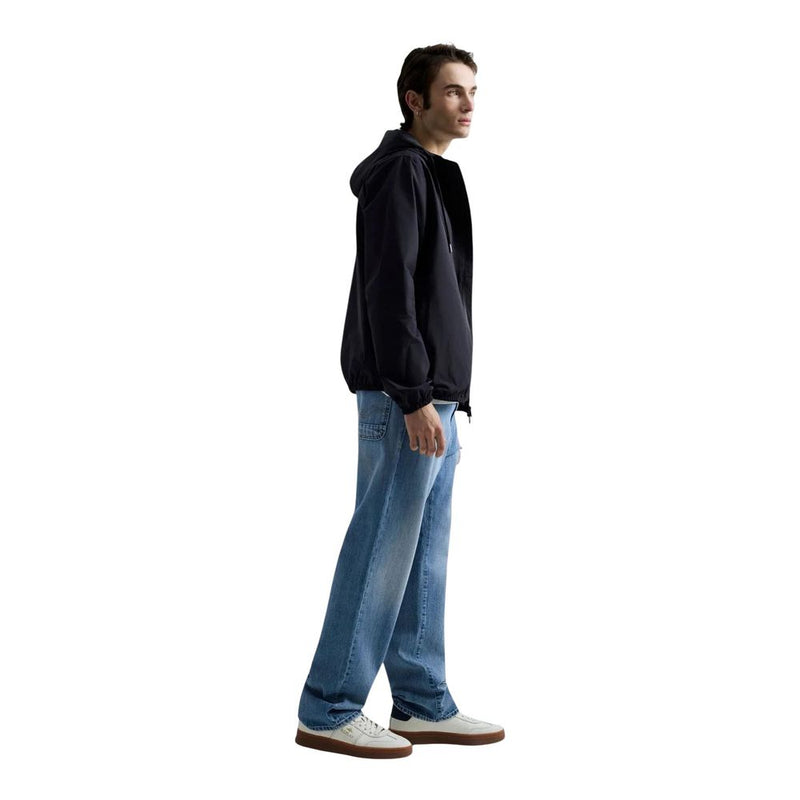 Replay Black Polyester Shell Jacket for Men