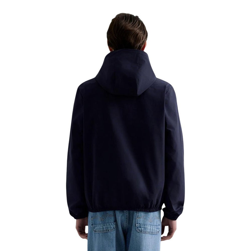 Replay Blue Polyester Shell Jacket for Men