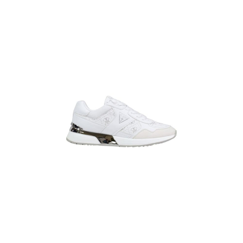 Guess MICKAY FLFMIC ELE12 White Leather Chunky Sneakers
