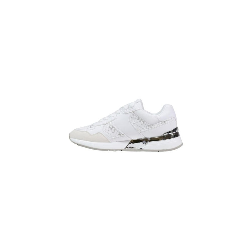 Guess MICKAY FLFMIC ELE12 White Leather Chunky Sneakers
