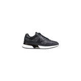 Guess Gray Leather Athletic Sneakers