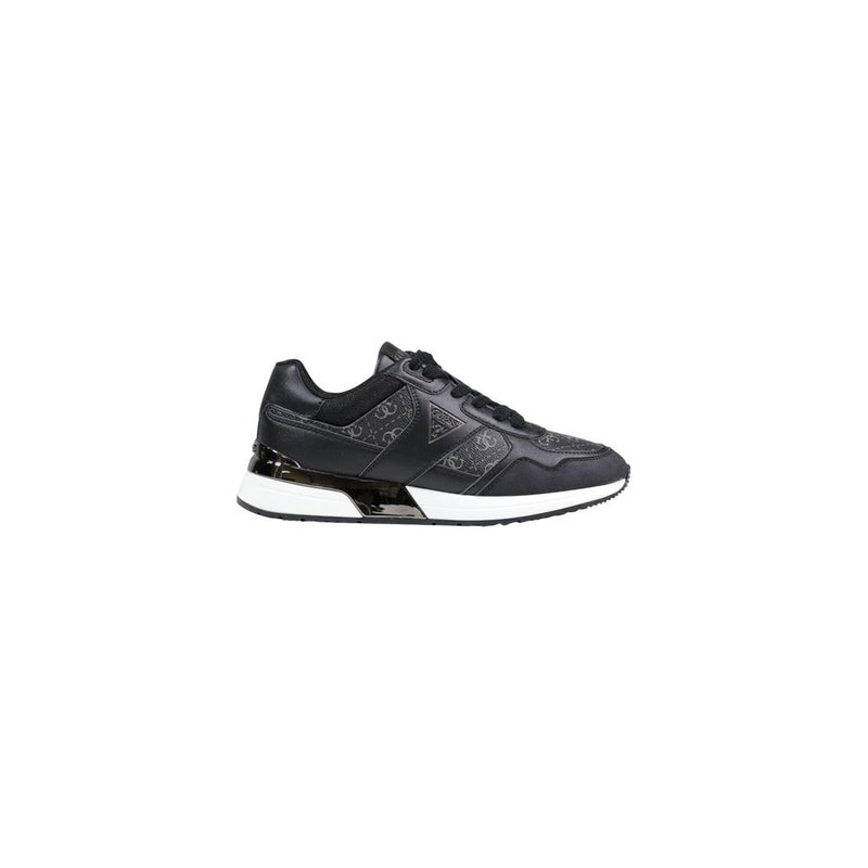 Guess MICKAY FLFMIC ELE12 - Baskets en cuir grises pour femmes