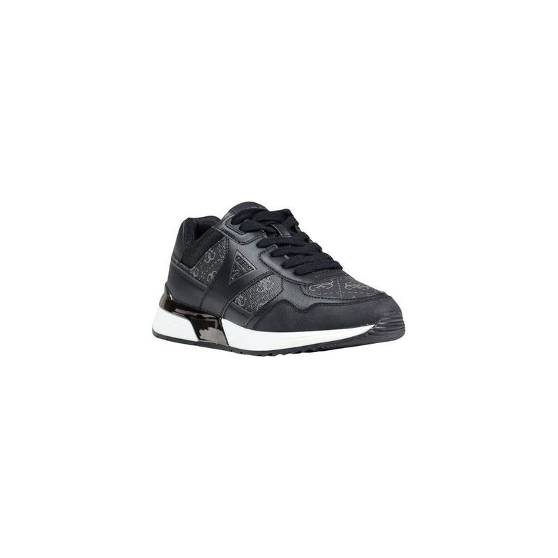 Guess MICKAY FLFMIC ELE12 - Baskets en cuir grises pour femmes