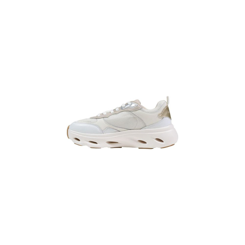PINKO PINK 09 White Leather Chunky Sneakers for Women