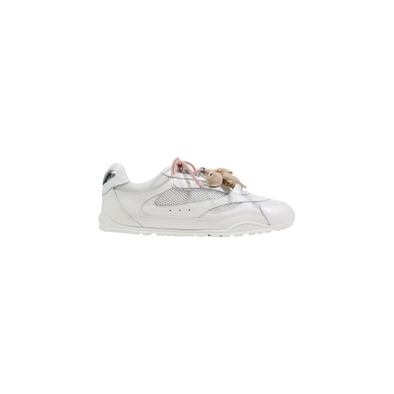PINKO YULIA 01 White Leather Sneakers for Women