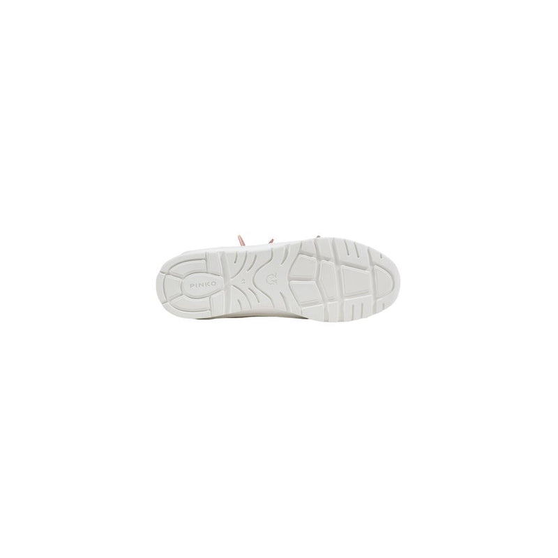 PINKO YULIA 01 White Leather Sneakers for Women