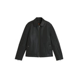 Hugo Boss Black Leather Leather Jacket