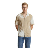 Only & Sons Beige Viscose Shortsleeve Shirt