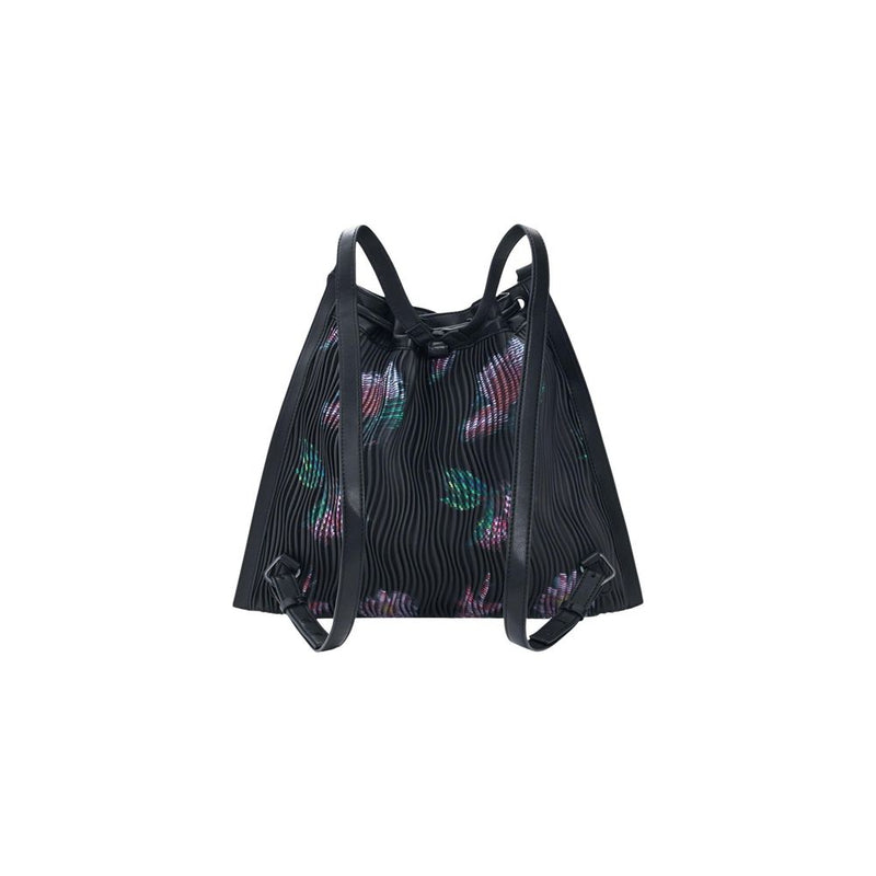 Desigual Black Polyester Backpack - BACK_XENON HARLAN 26SAKP28