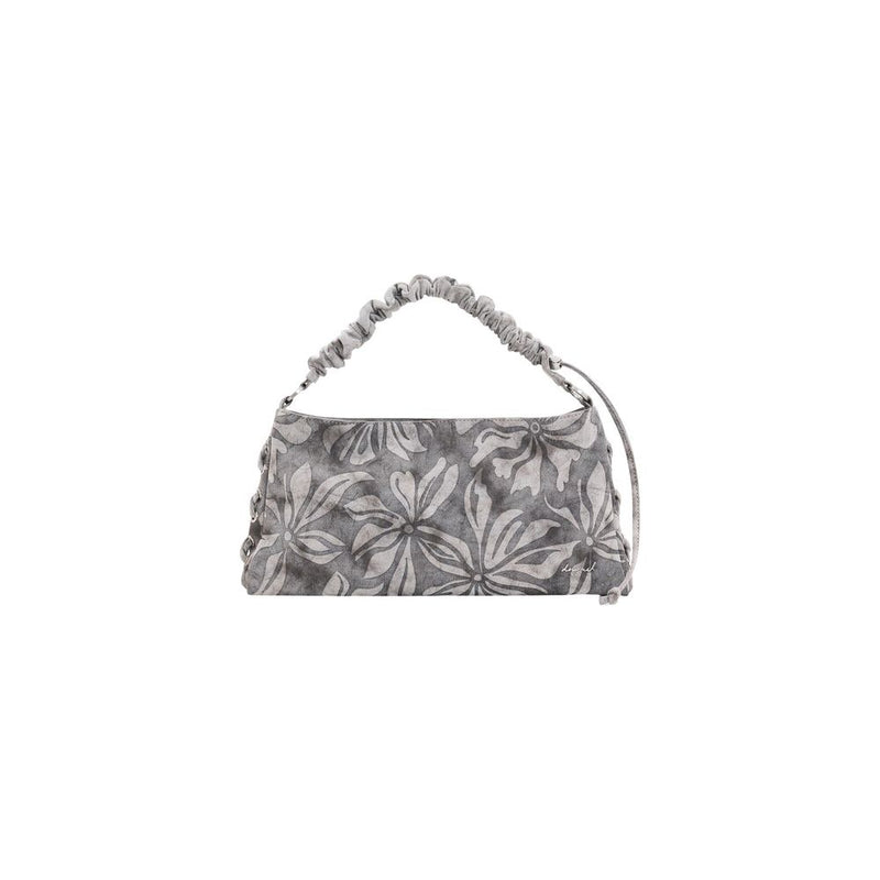 Desigual Gray Cotton Handbag - BAG_OBSIDIAN LEIRIA
