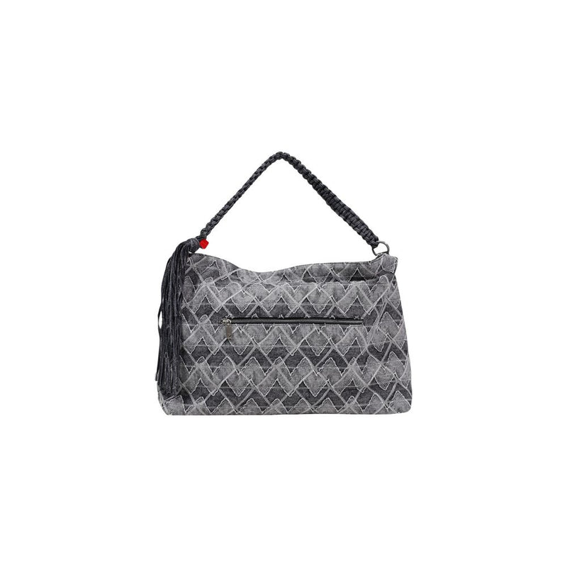 Desigual BAG_RADIO LEIRIA Blue Cotton Handbag for Women