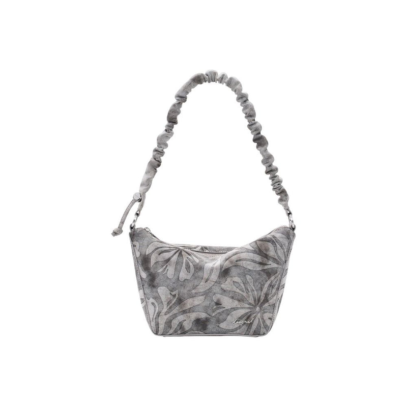 Desigual BAG_OBSIDIAN Gray Cotton Handbag for Women