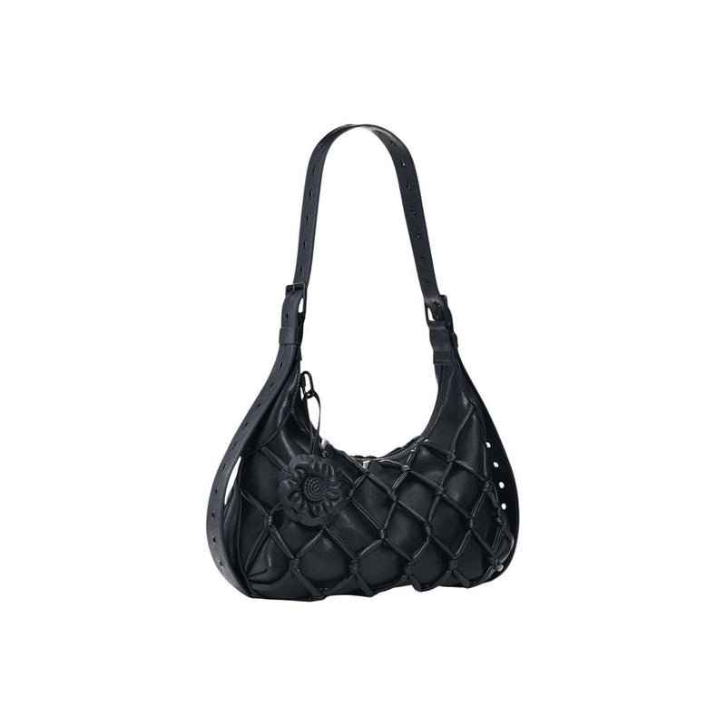 Desigual BAG_IRIDIO MARGOT Black Cotton Handbag for Women
