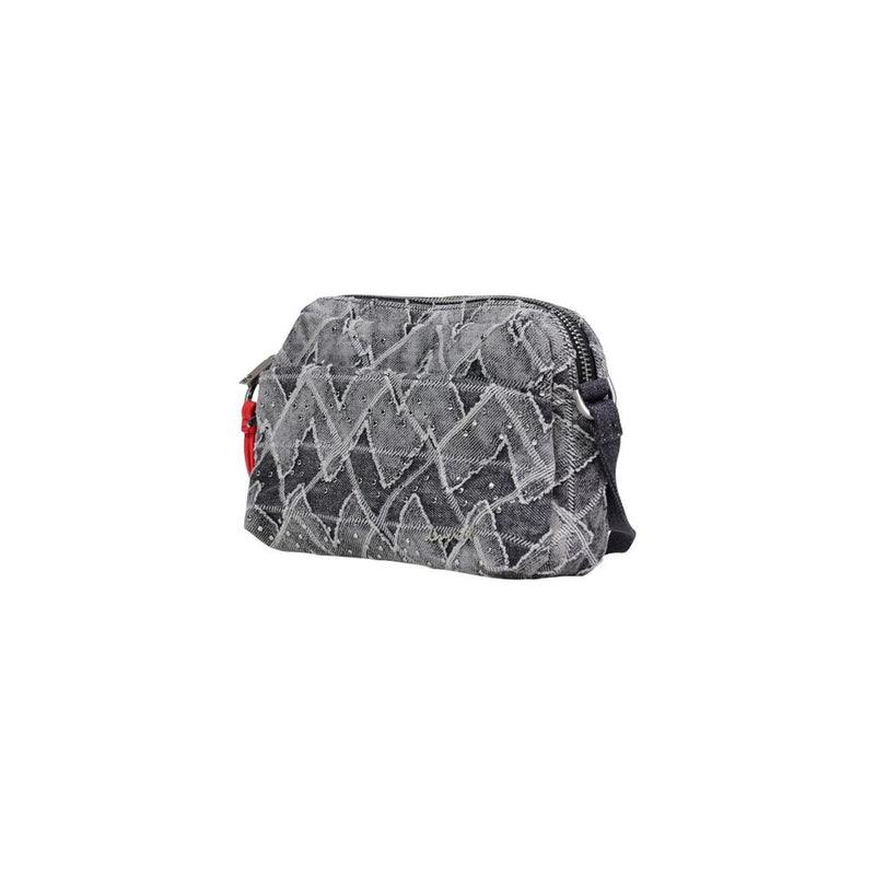 Desigual MONE_RADIO JULIA 26SAYD01 Blue Cotton Handbag