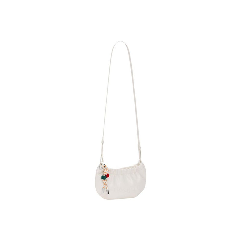 Desigual MONE_HALF LOGO WAVE Beige Handbag for Women