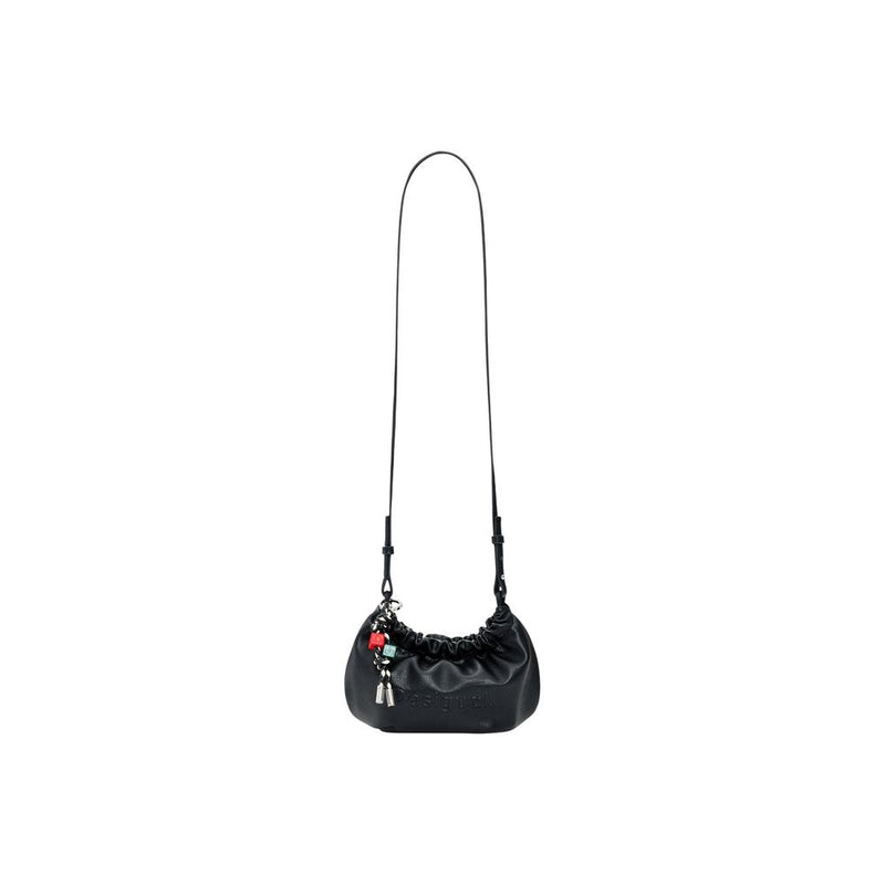 Desigual MONE_HALF LOGO WAVERLY PH Black Handbag for Women
