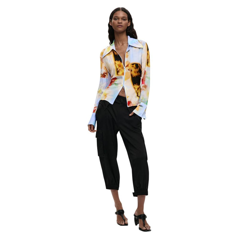 Desigual Multicolor Viscose Blouse - CAM_BUTT 26SWCW06