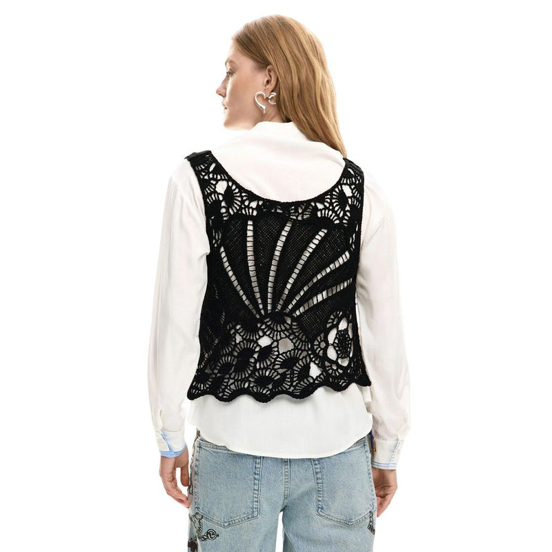 Desigual CAM_LIRIO White Cotton Blouse for Women