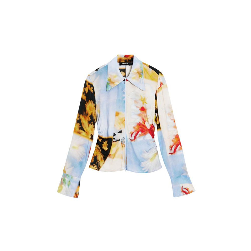 Desigual Multicolor Viscose Blouse - CAM_BUTT 26SWCW06
