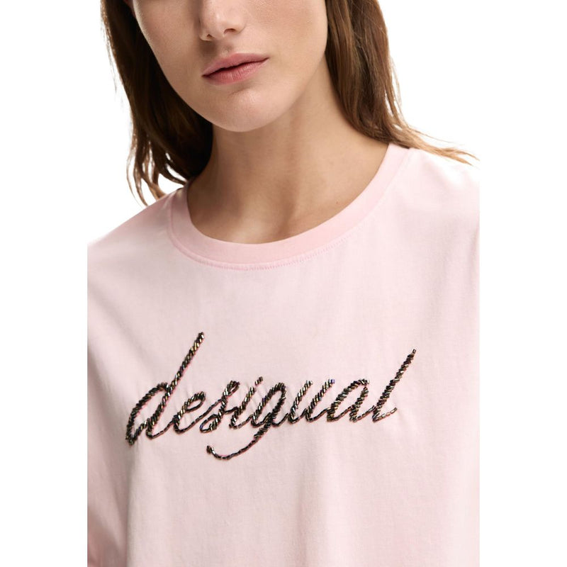 Desigual Multicolor Cotton T-Shirt - TS_VARSOVIA 26SWTK08