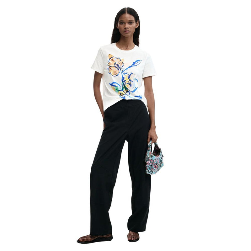 Desigual TS_ZURICH 26SWTK38 Women's White Cotton T-Shirt