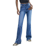 Desigual Light Blue Cotton Mom Jeans