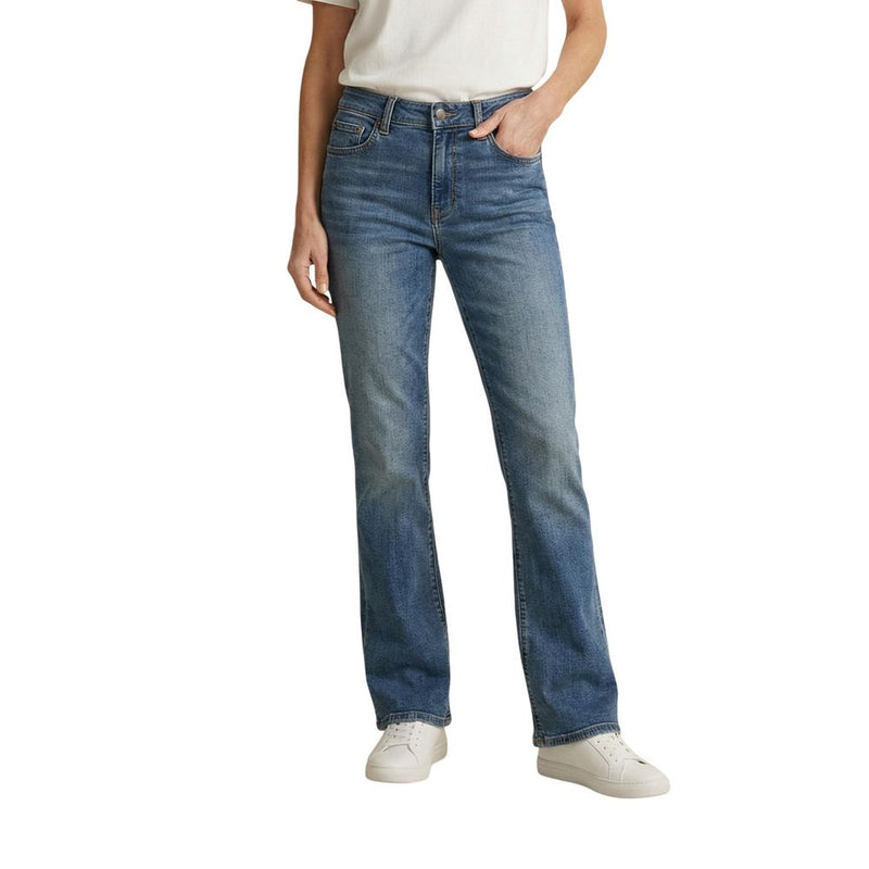Levi's 725 High Rise Bootcut Jeans for Women - Blue Cotton
