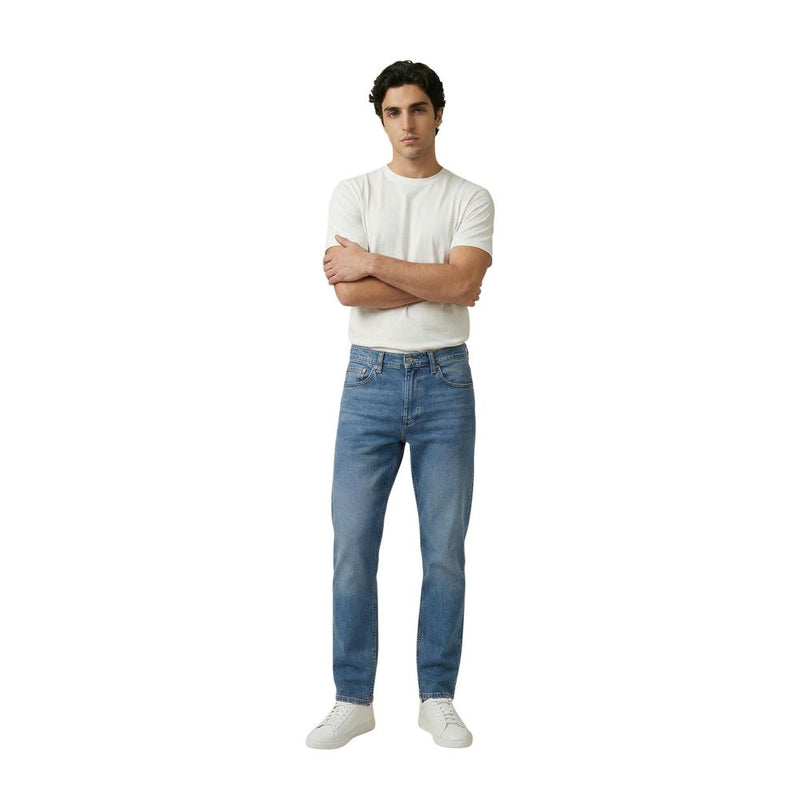 Levi's 511 Slim Waterfall Cool Blue Cotton Skinny Jeans
