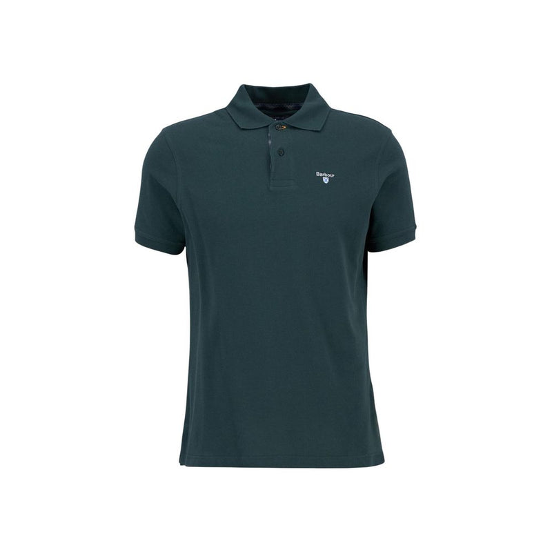 Barbour Bicolor Cotton Polo Shirt - Iconic Casual Elegance