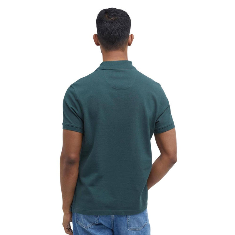 Barbour Bicolor Cotton Polo Shirt - Iconic Casual Elegance