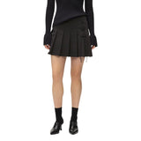 Karl Lagerfeld Black Polyester Mini Skirt
