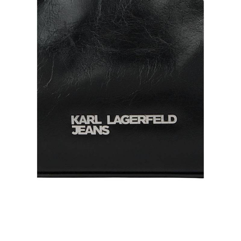 Karl Lagerfeld Jeans KLJ Buckle Black Handbag