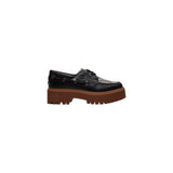 Timberland Black Leather Platform Pumps