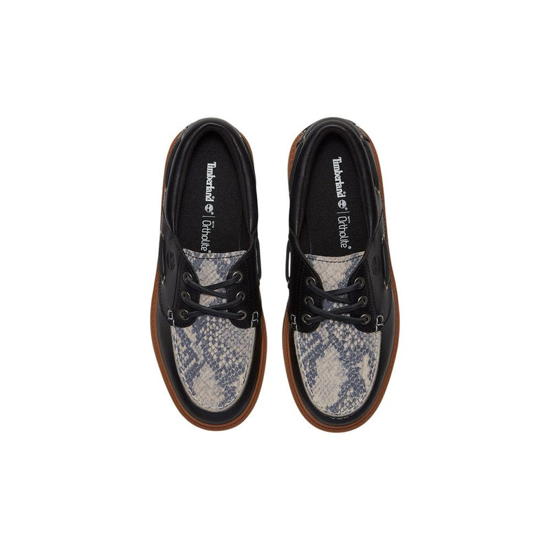 Timberland Black Leather Platform Pumps for Women