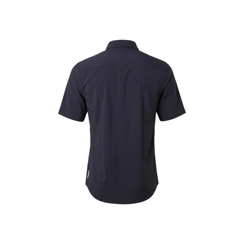 Armani Exchange Blue Polyamide Shortsleeve Shirt for Men