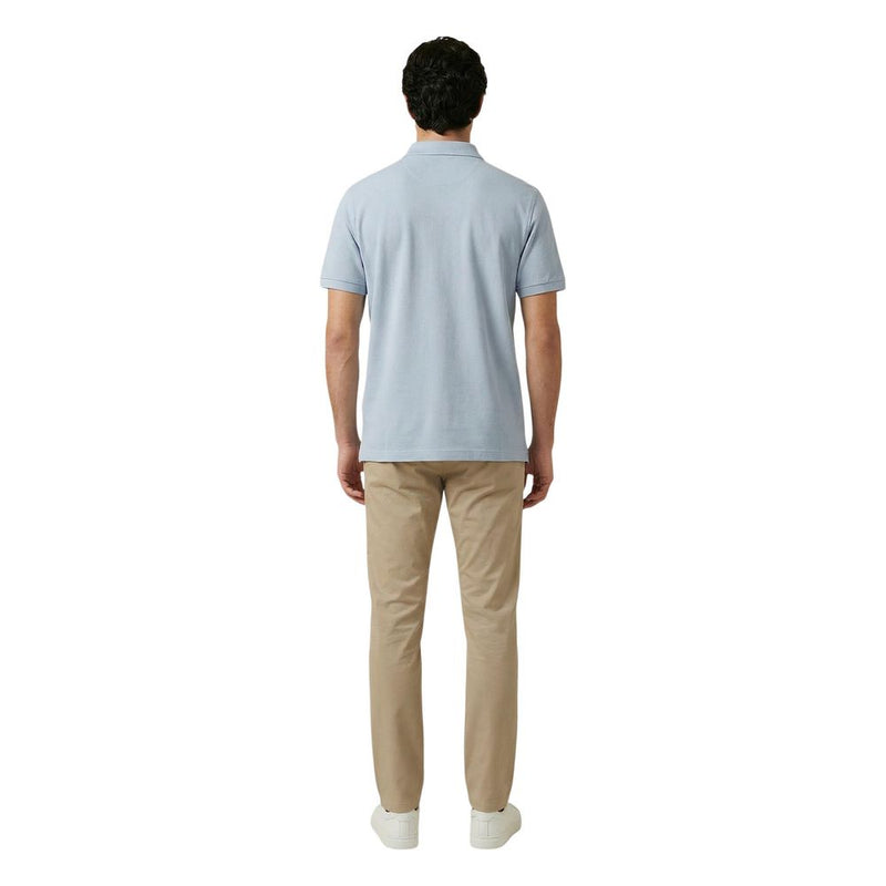 Gant Blue Cotton Polo Shirt - Essential Casual Wear