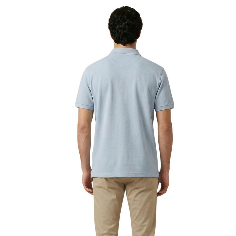 Gant Blue Cotton Polo Shirt - Essential Casual Wear