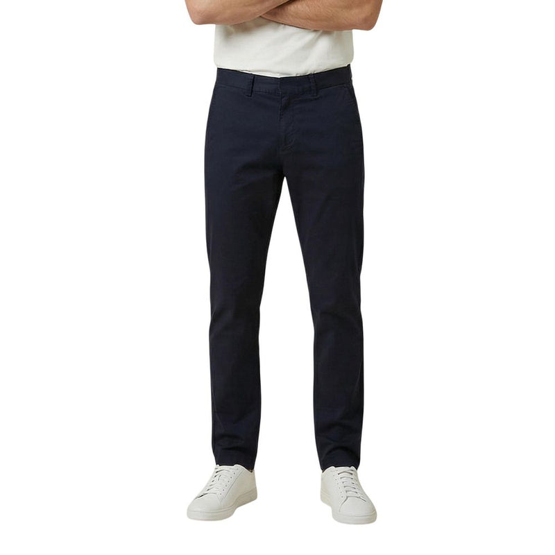 Gant Blue Cotton Skinny Pants for Men